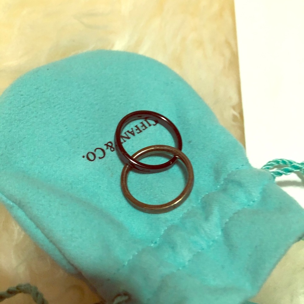 2 tone Tiffany ring